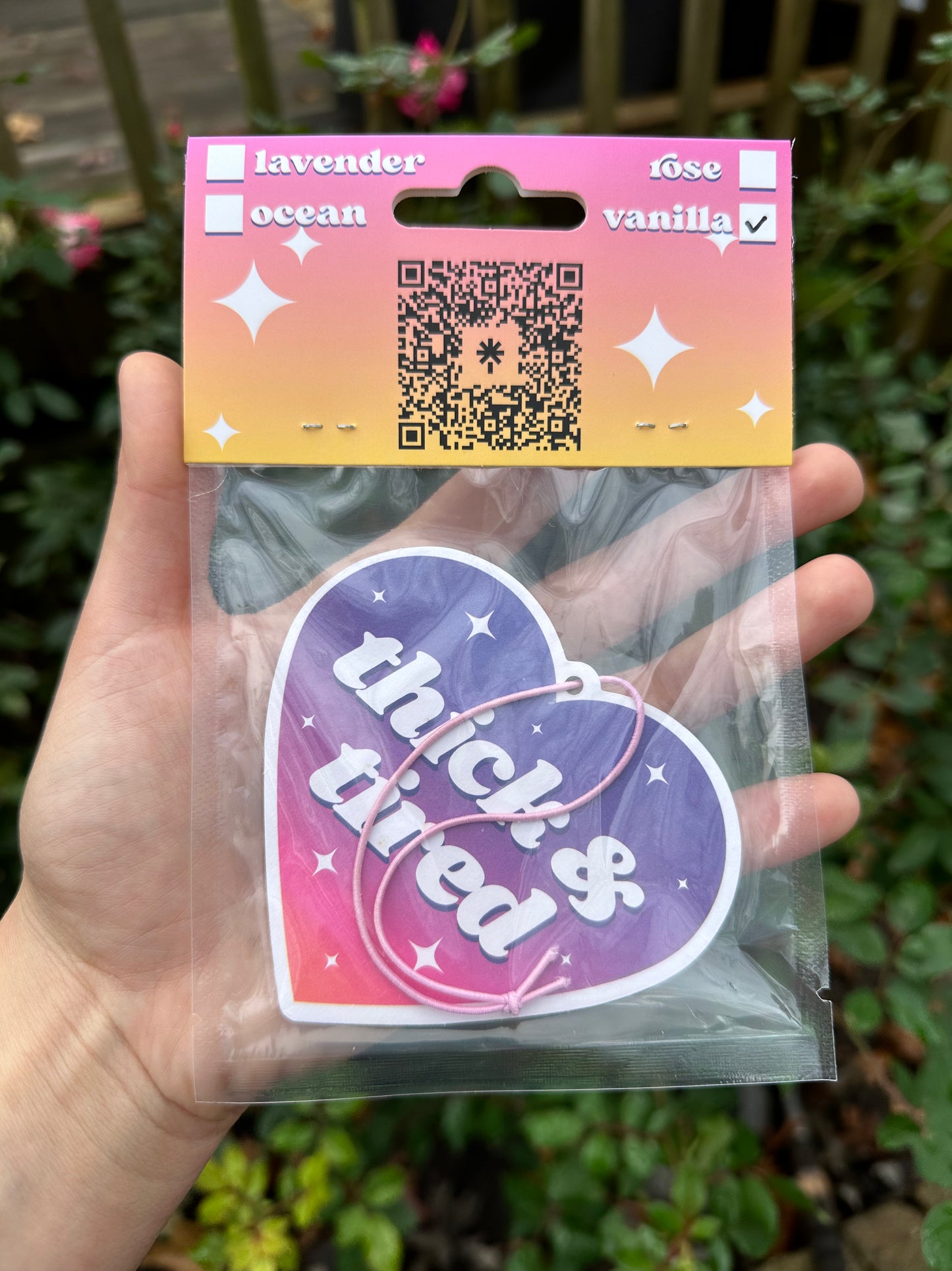 Thick & Tired Air Freshener - Vanilla Scent