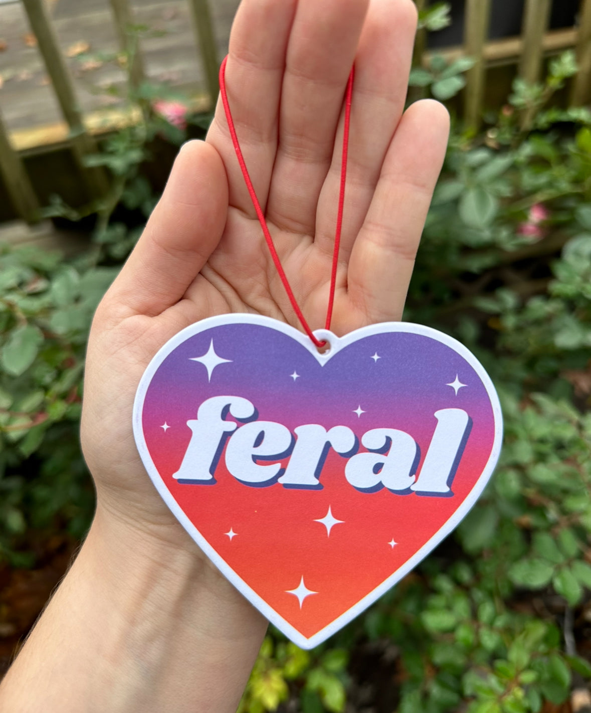 Feral Air Freshener - Rose Scented