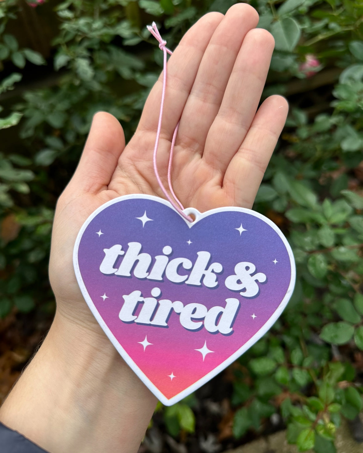 Thick & Tired Air Freshener - Vanilla Scent