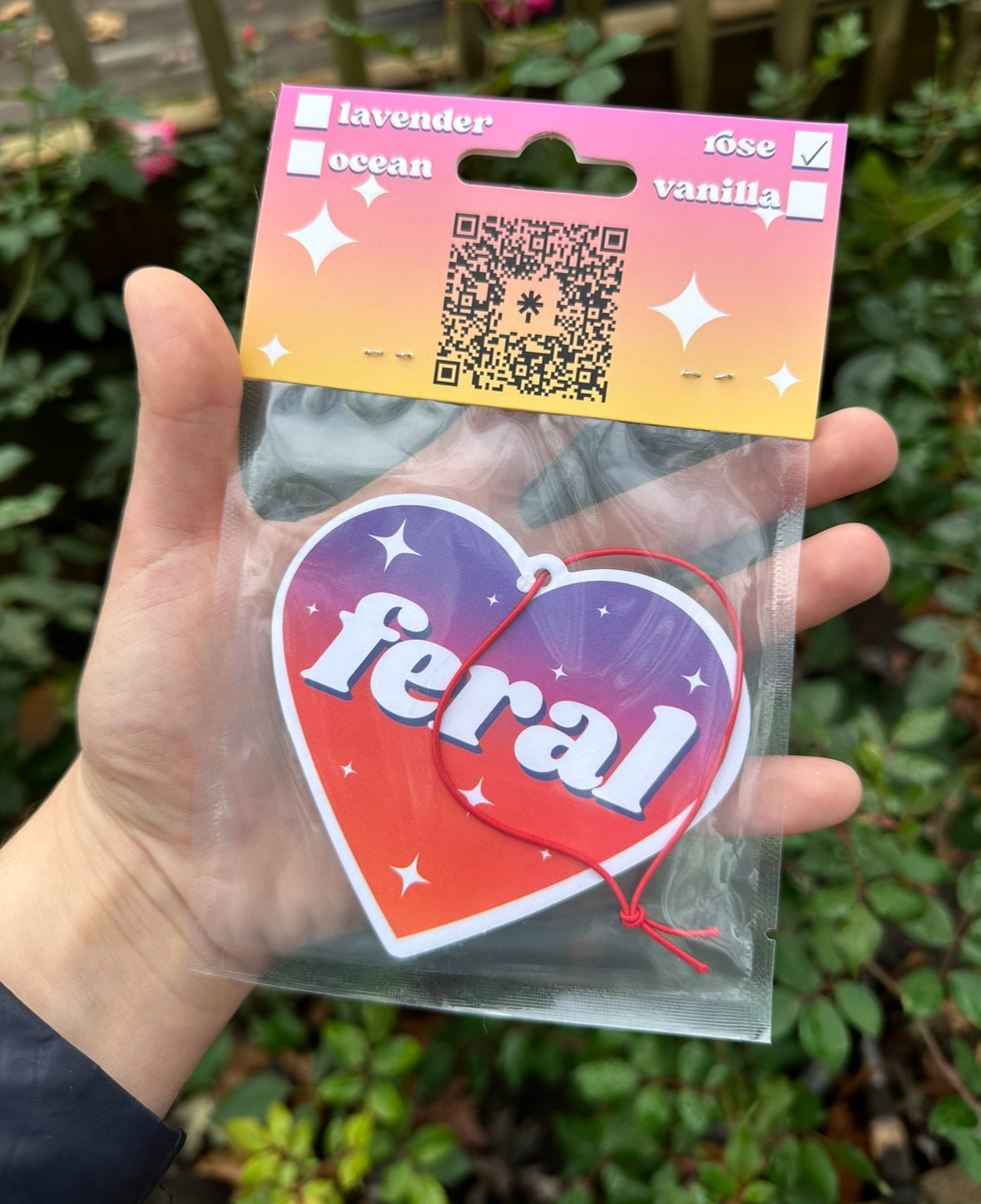 Feral Air Freshener - Rose Scented