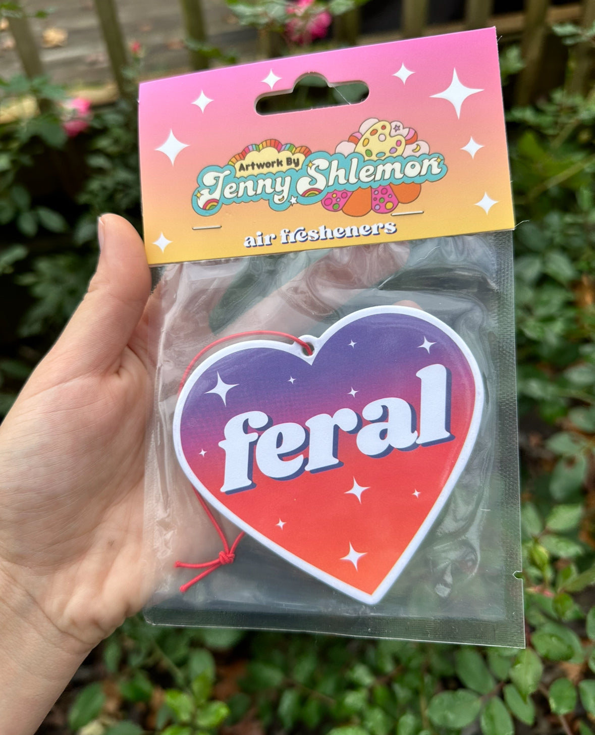 Feral Air Freshener - Rose Scented