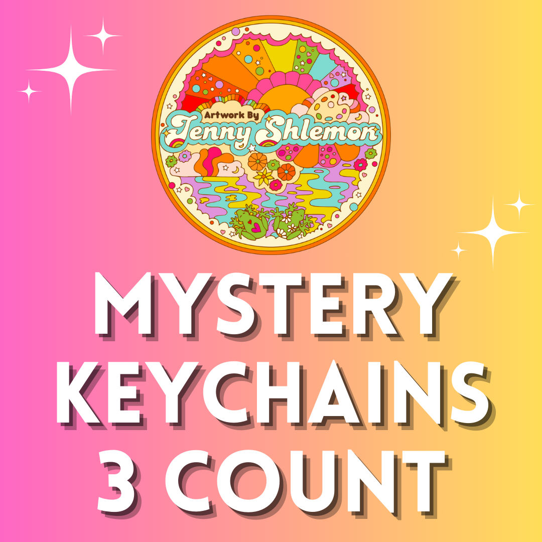 3 Mystery Acrylic Keychains