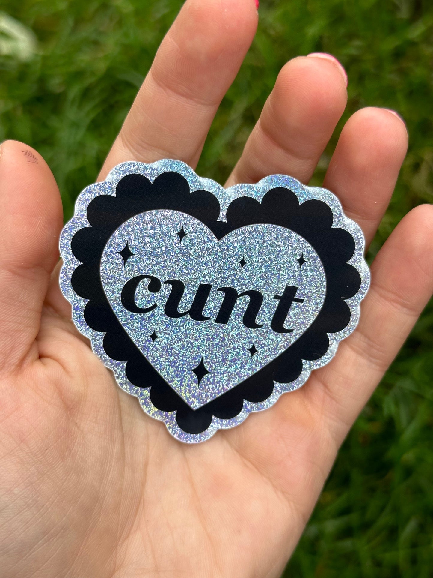 Cunt Pixie Dust Sticker 2.7x2.5