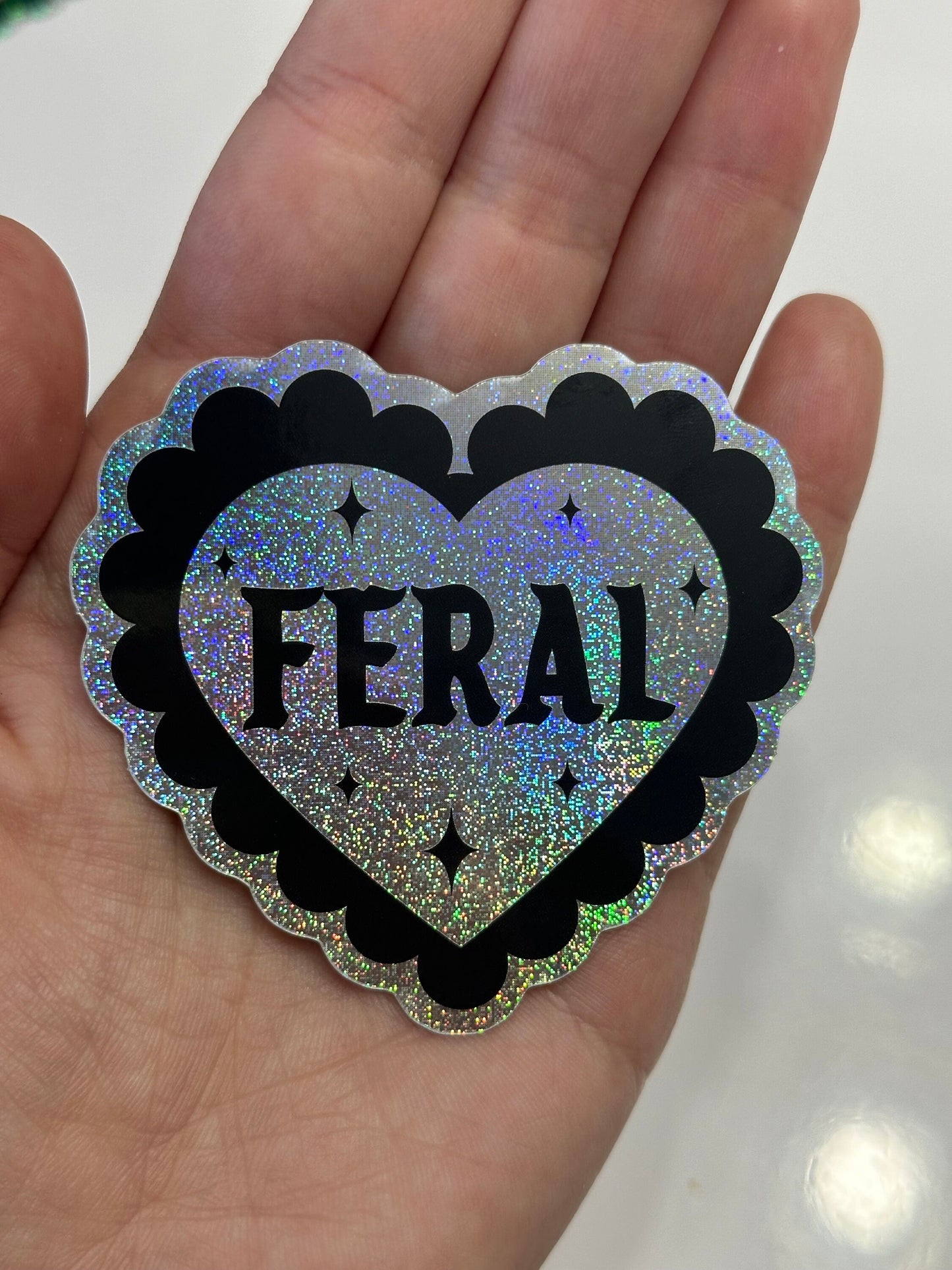 Feral Pixie Dust Sticker 2.7x2.5