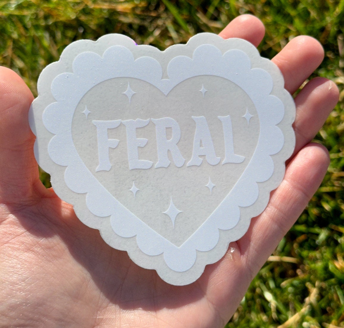 Feral Suncatcher Window Decal
