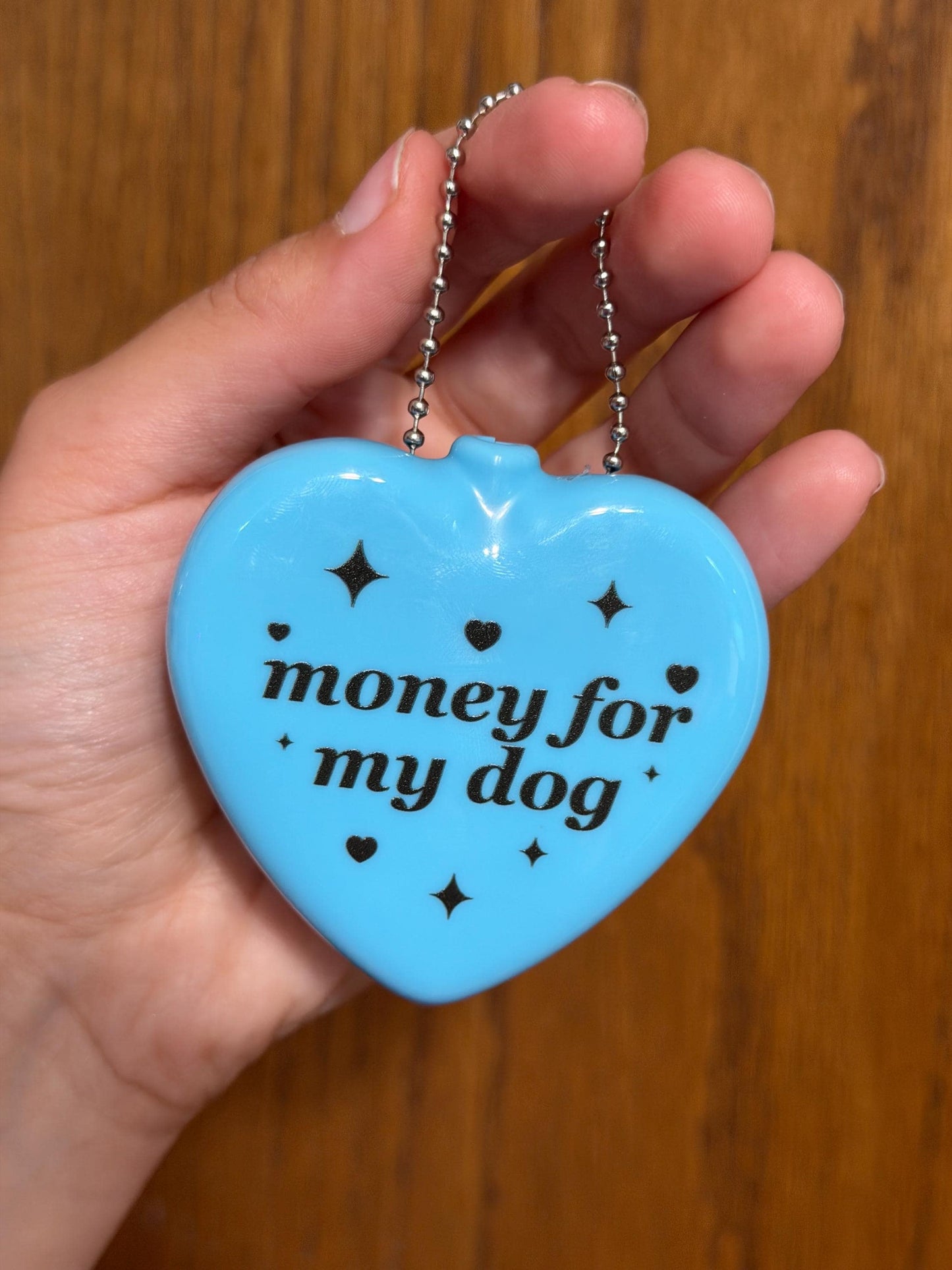 Vintage Heart Coin Purse - Money For My Dog