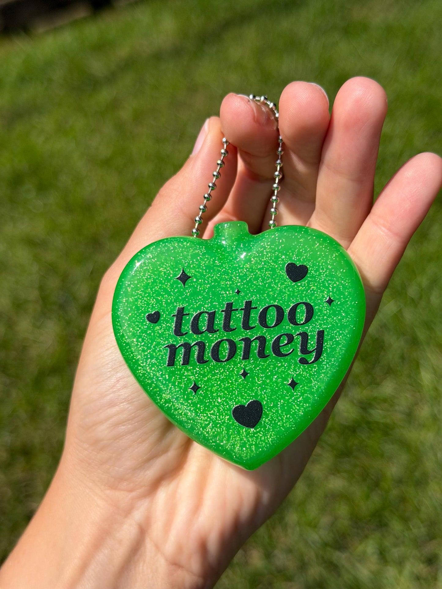 Vintage Heart Coin Purse - Tattoo Money