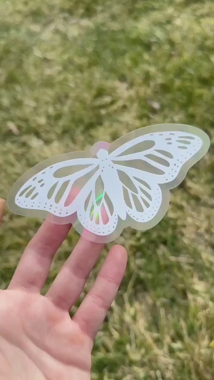 Monarch Butterfly Suncatcher Window Decal