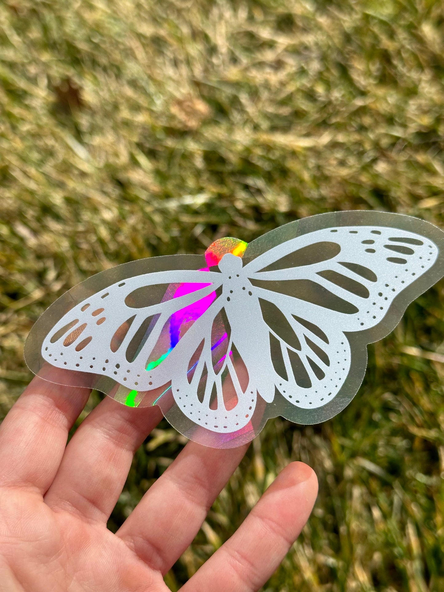 Monarch Butterfly Suncatcher Window Decal