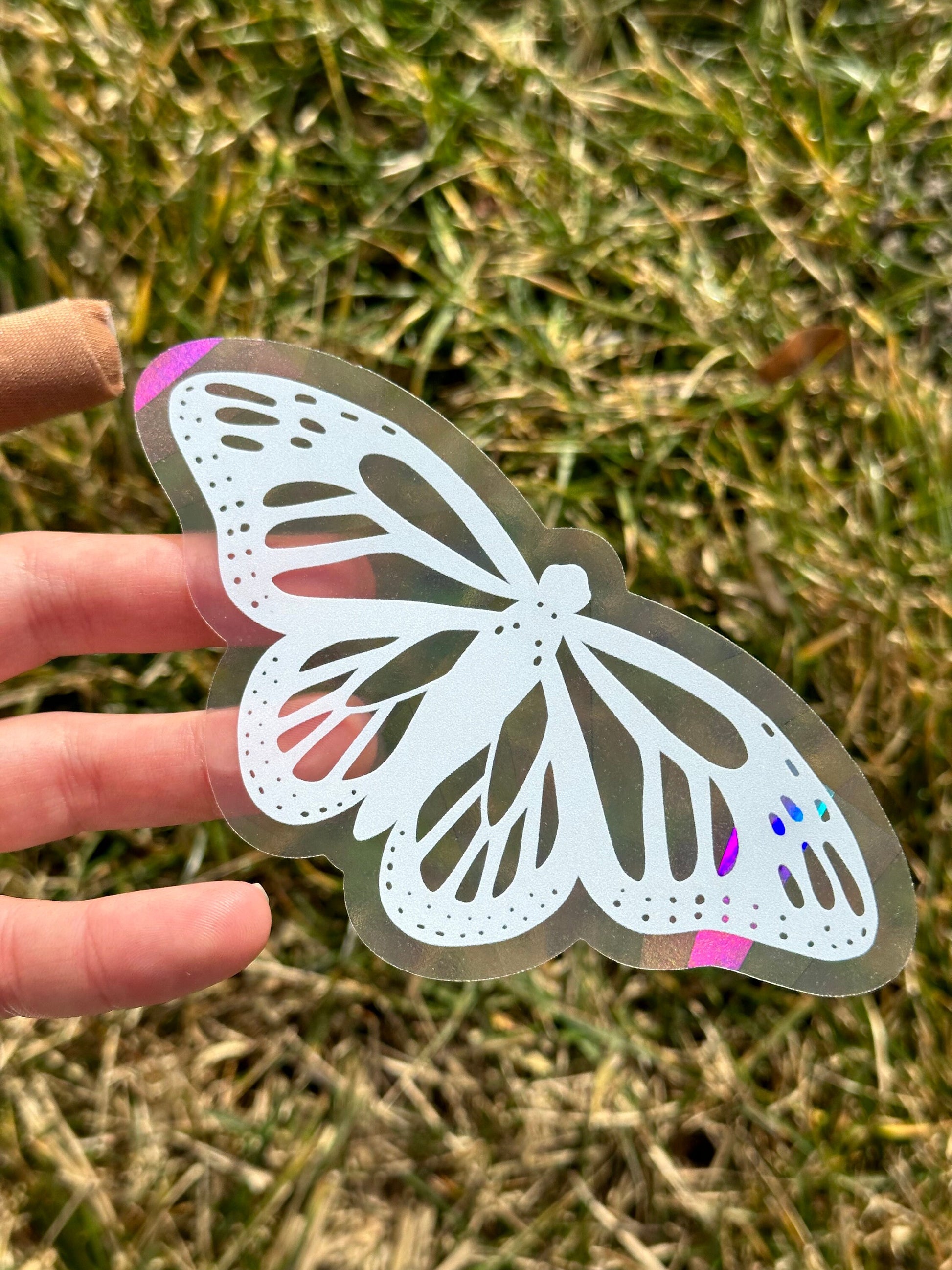 Monarch Butterfly Suncatcher Window Decal