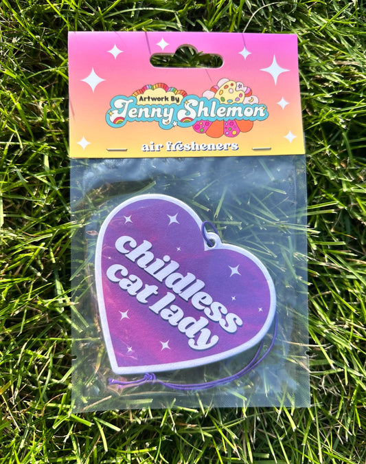 Childless Cat Lady Air Freshener - Lavender Scent