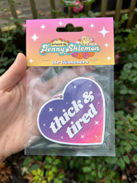 Thick & Tired Air Freshener - Vanilla Scent