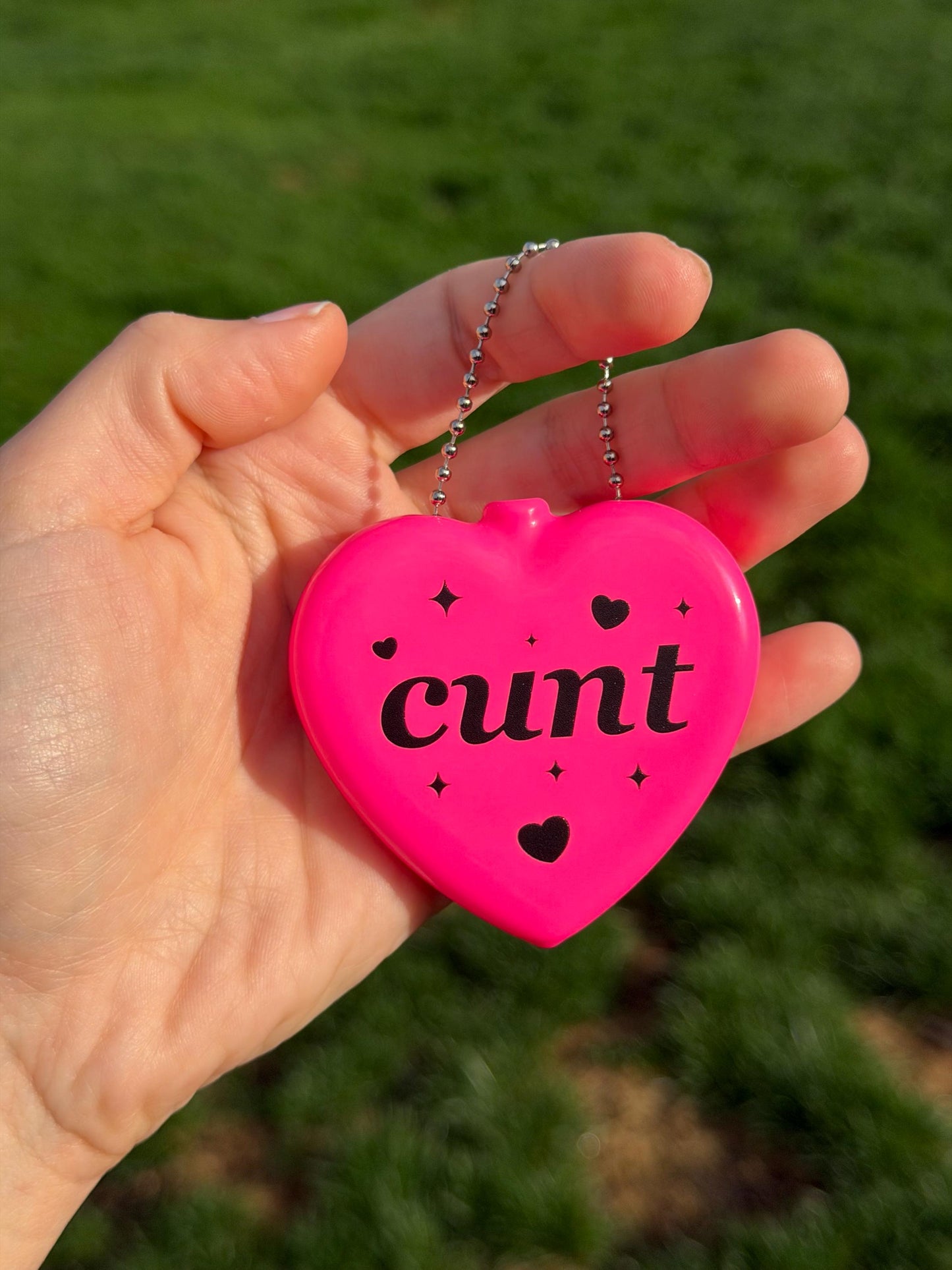 Vintage Heart Coin Purse Pink - C*nt