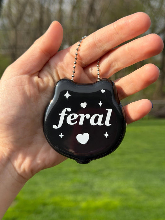 Vintage Cat Coin Purse - Feral