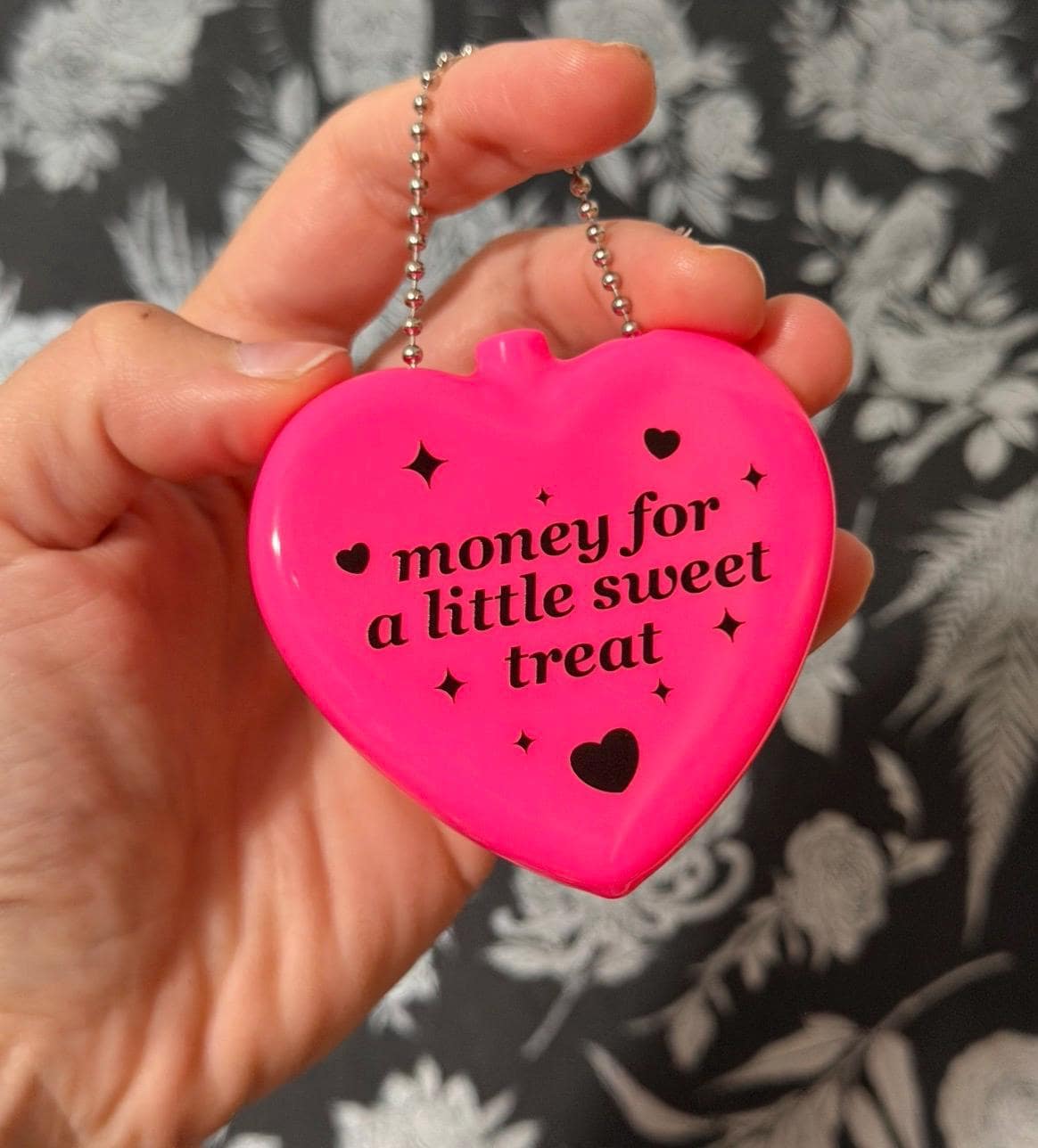 Vintage Heart Coin Purse Pink - Money For A Sweet Little Treat