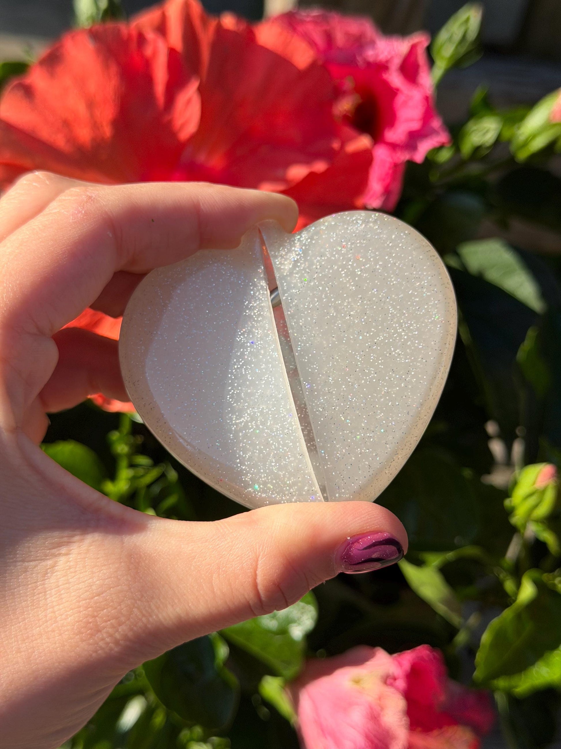 Vintage Heart Coin Purse Sparkles - Tattoo Money