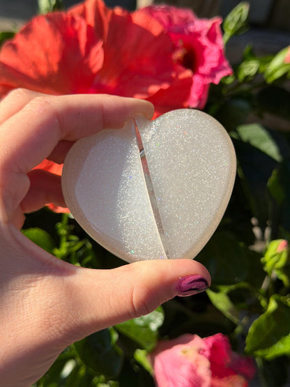 Vintage Heart Coin Purse Sparkles - Tattoo Money