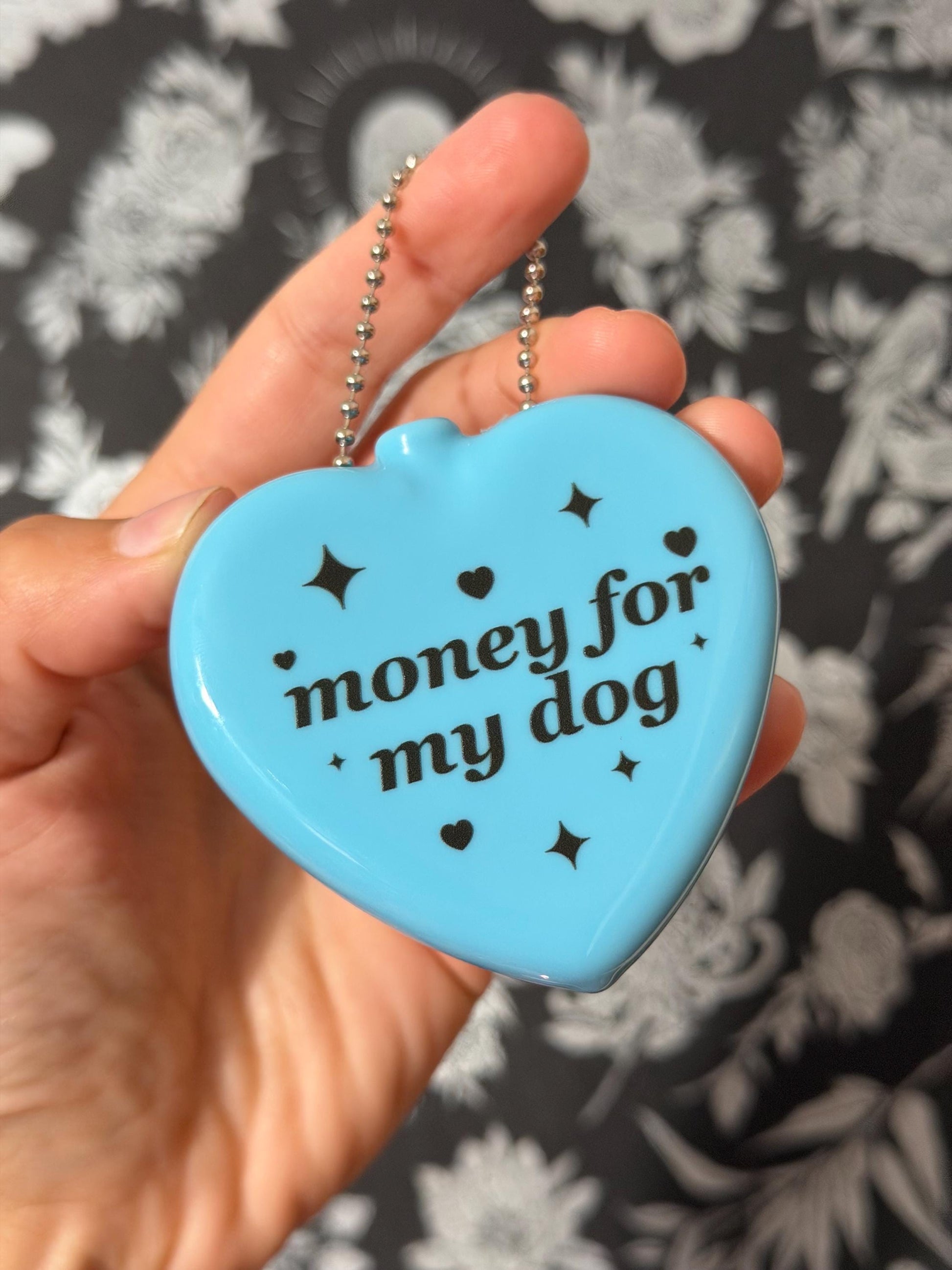 Vintage Heart Coin Purse - Money For My Dog