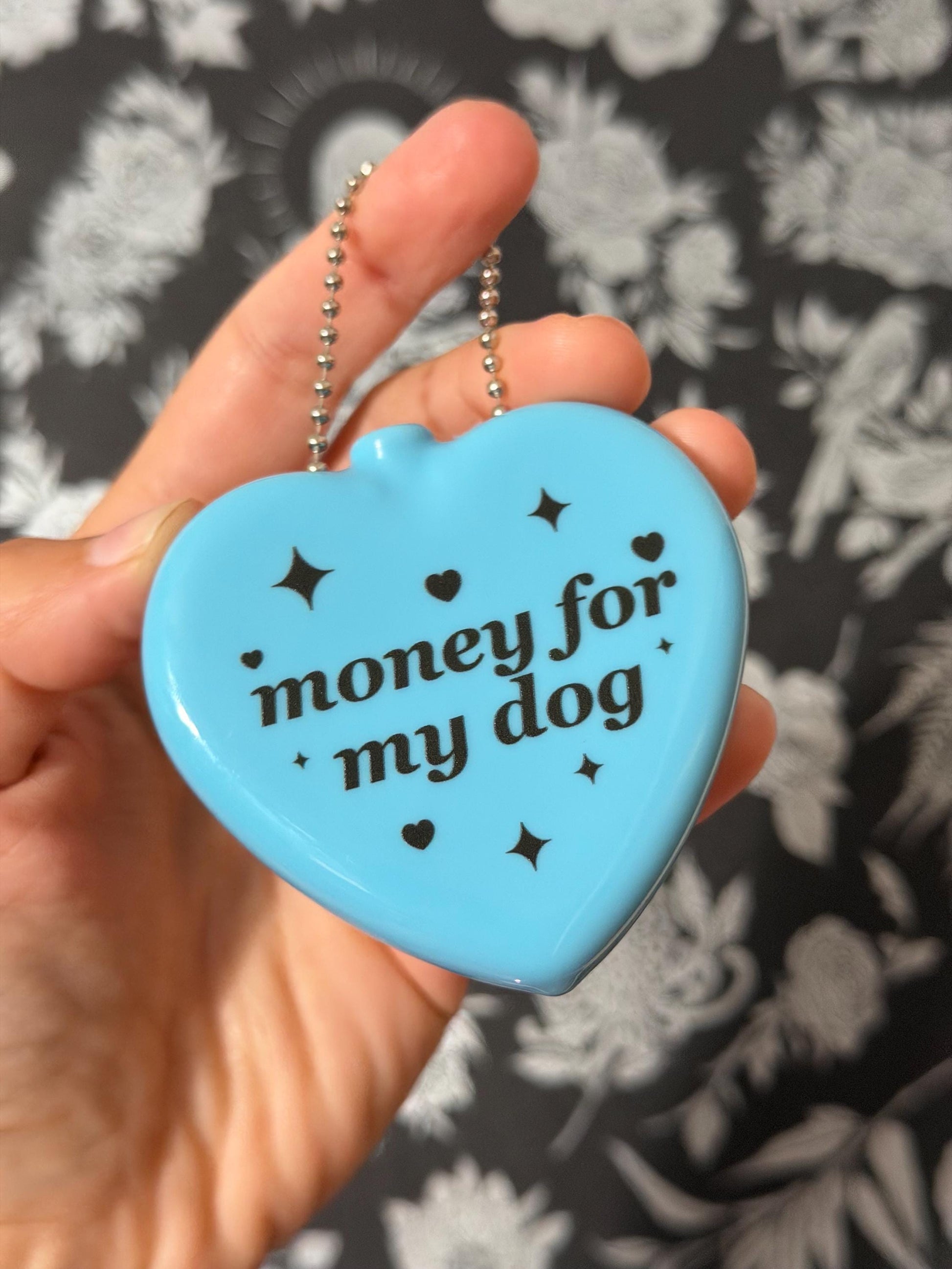 Vintage Heart Coin Purse - Money For My Dog