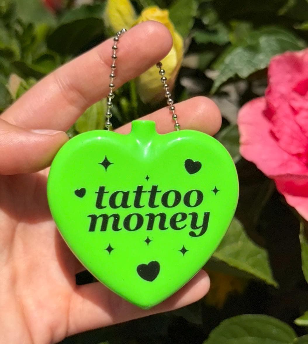 Vintage Heart Coin Purse - Tattoo Money