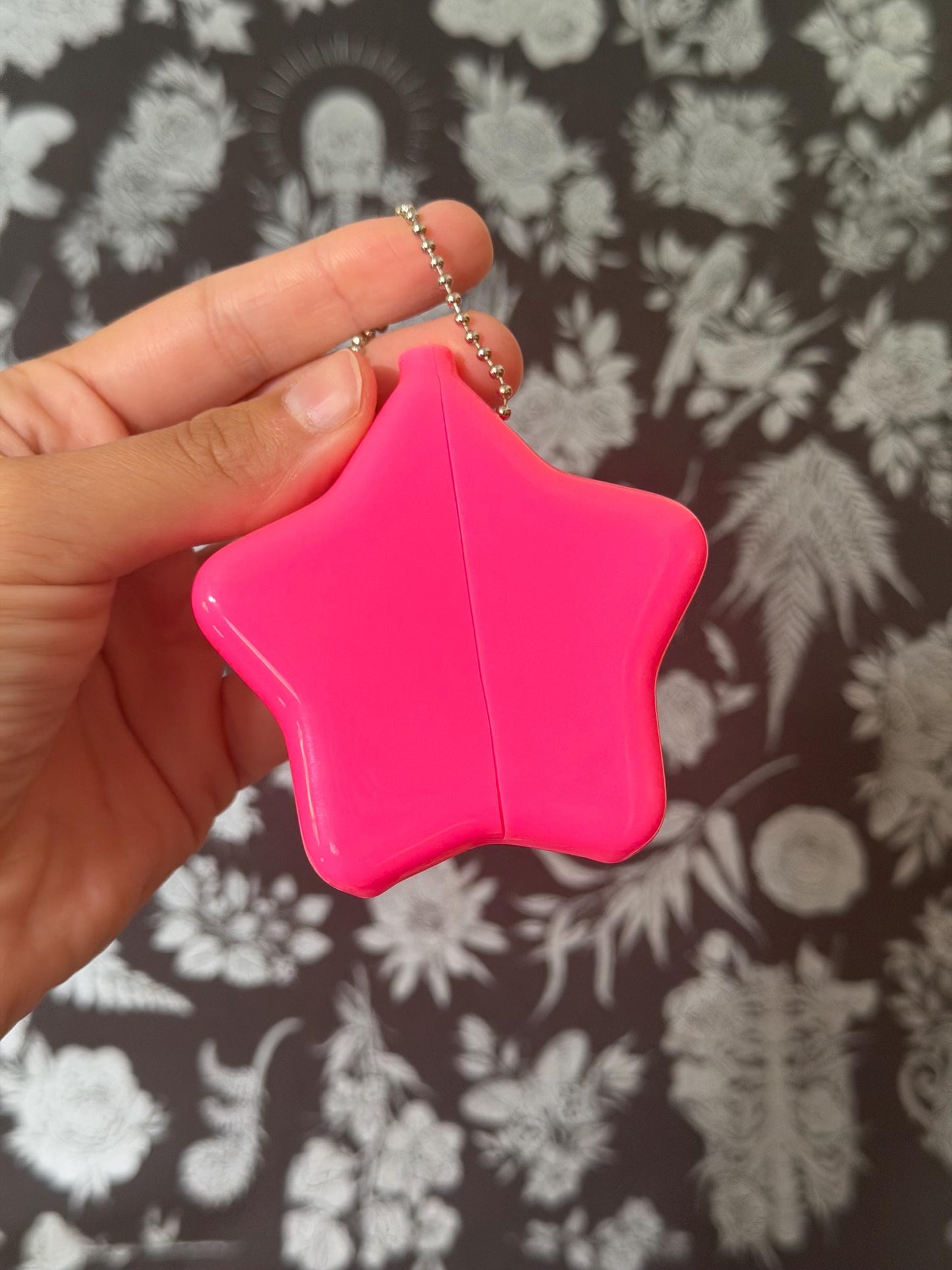 B Grade Hot Pink Rubber Star Coin Purse - Have The Day You Deserve