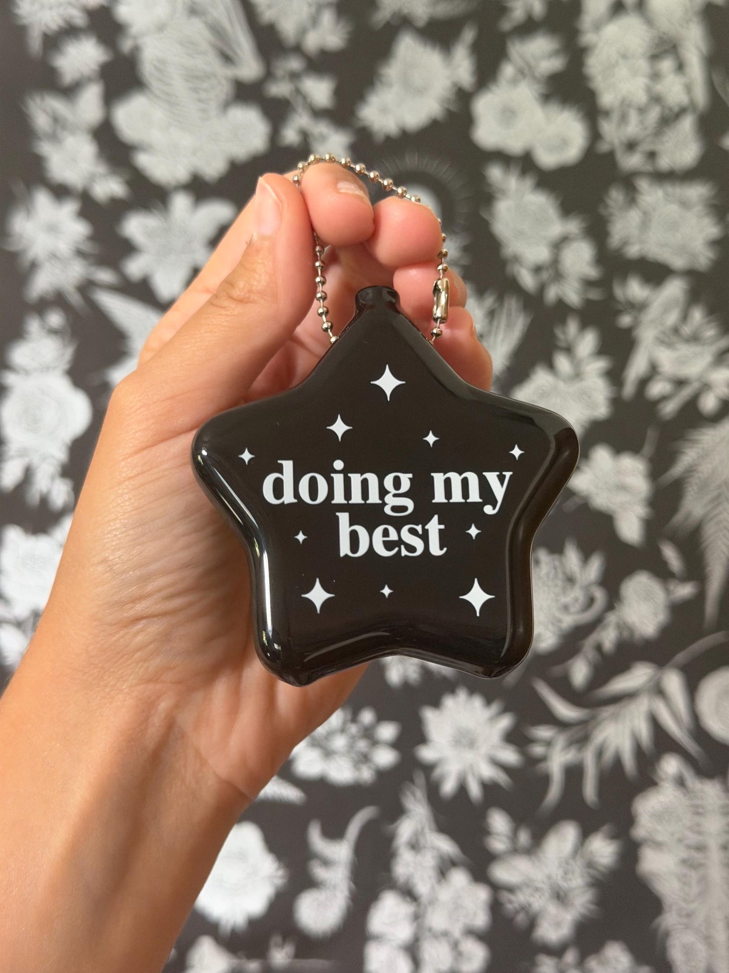 Rubber Star Coin Purse - Doing My Best