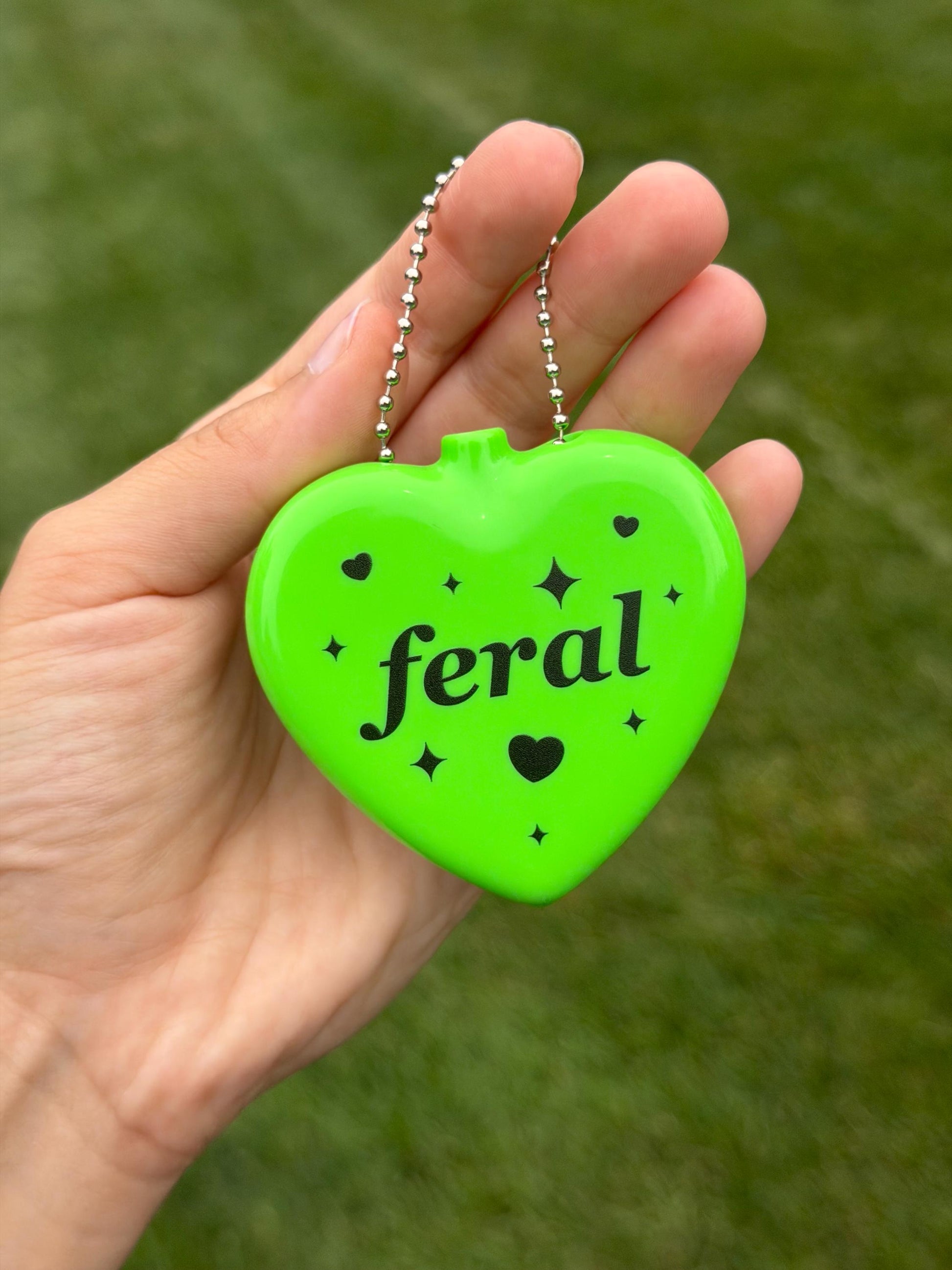 Vintage Heart Coin Purse Green - Feral