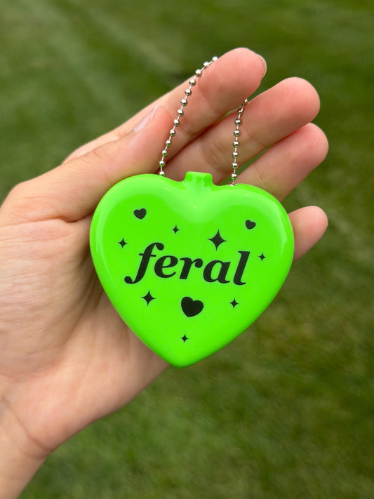 Vintage Heart Coin Purse Green - Feral