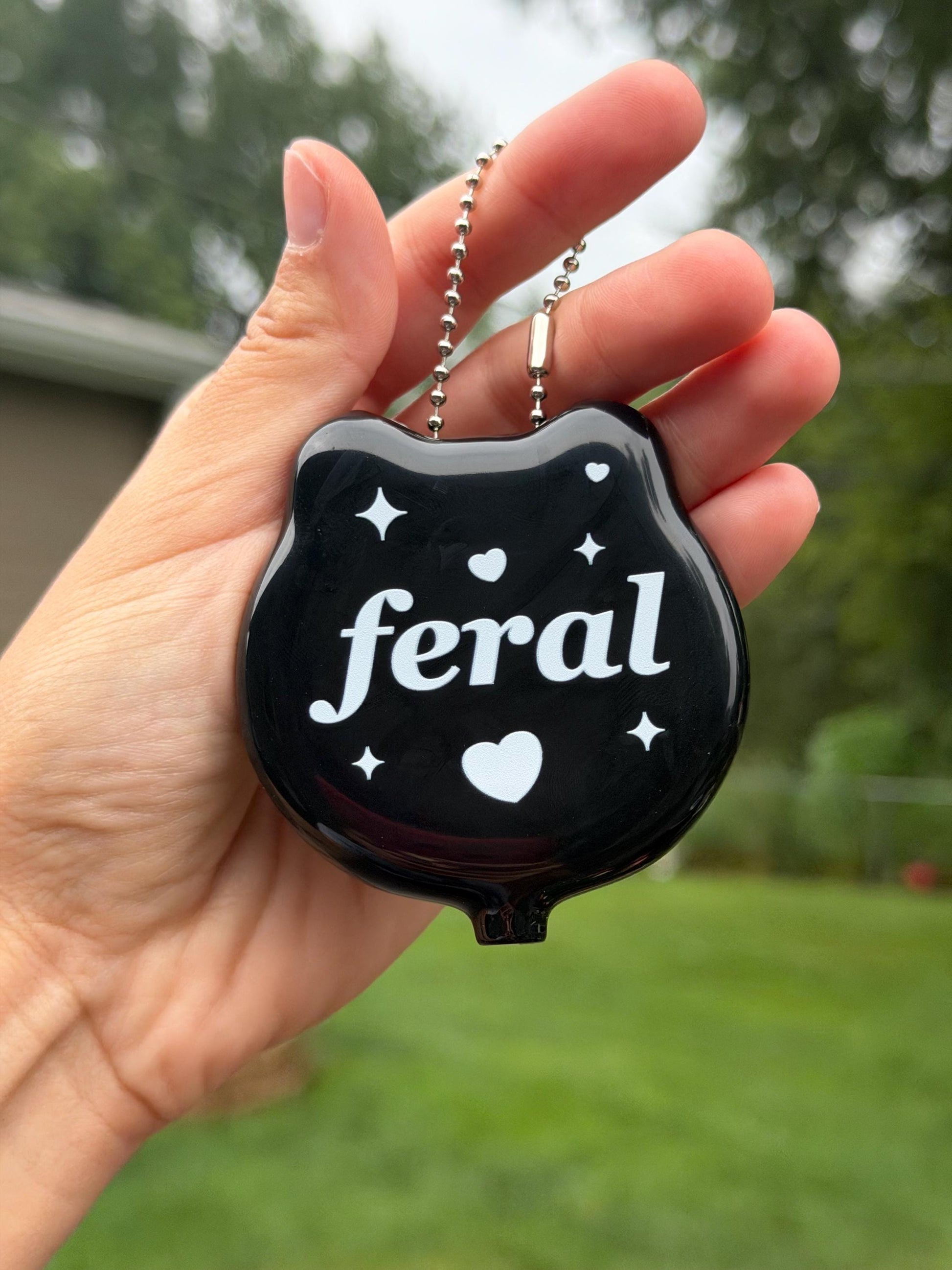 B Grade Vintage Cat Coin Purse - Feral