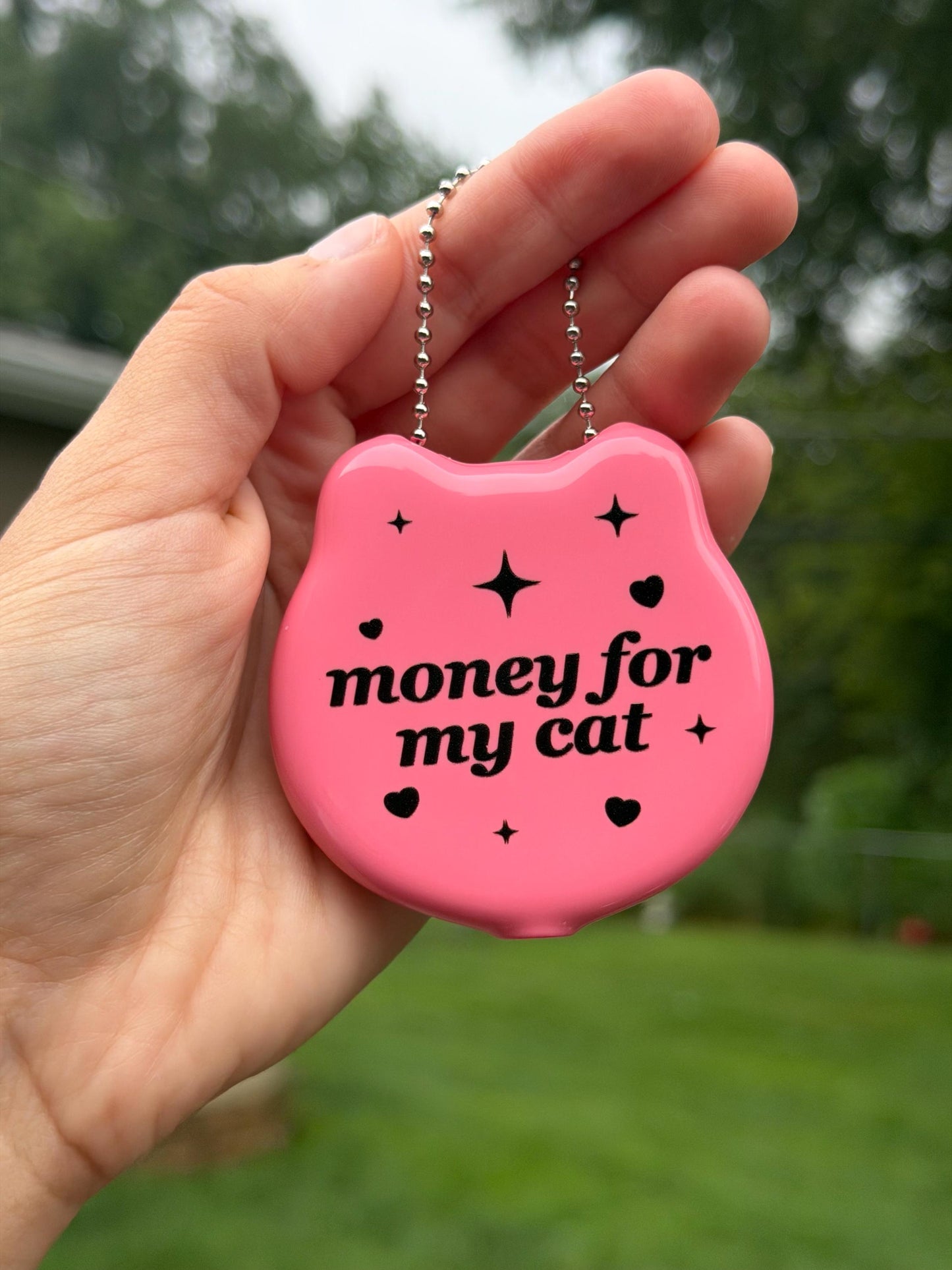 B Grade Vintage Cat Coin Purse - Money For My Cat