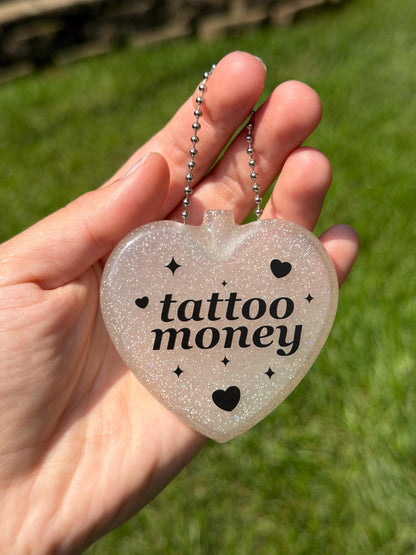 Vintage Heart Coin Purse - Tattoo Money