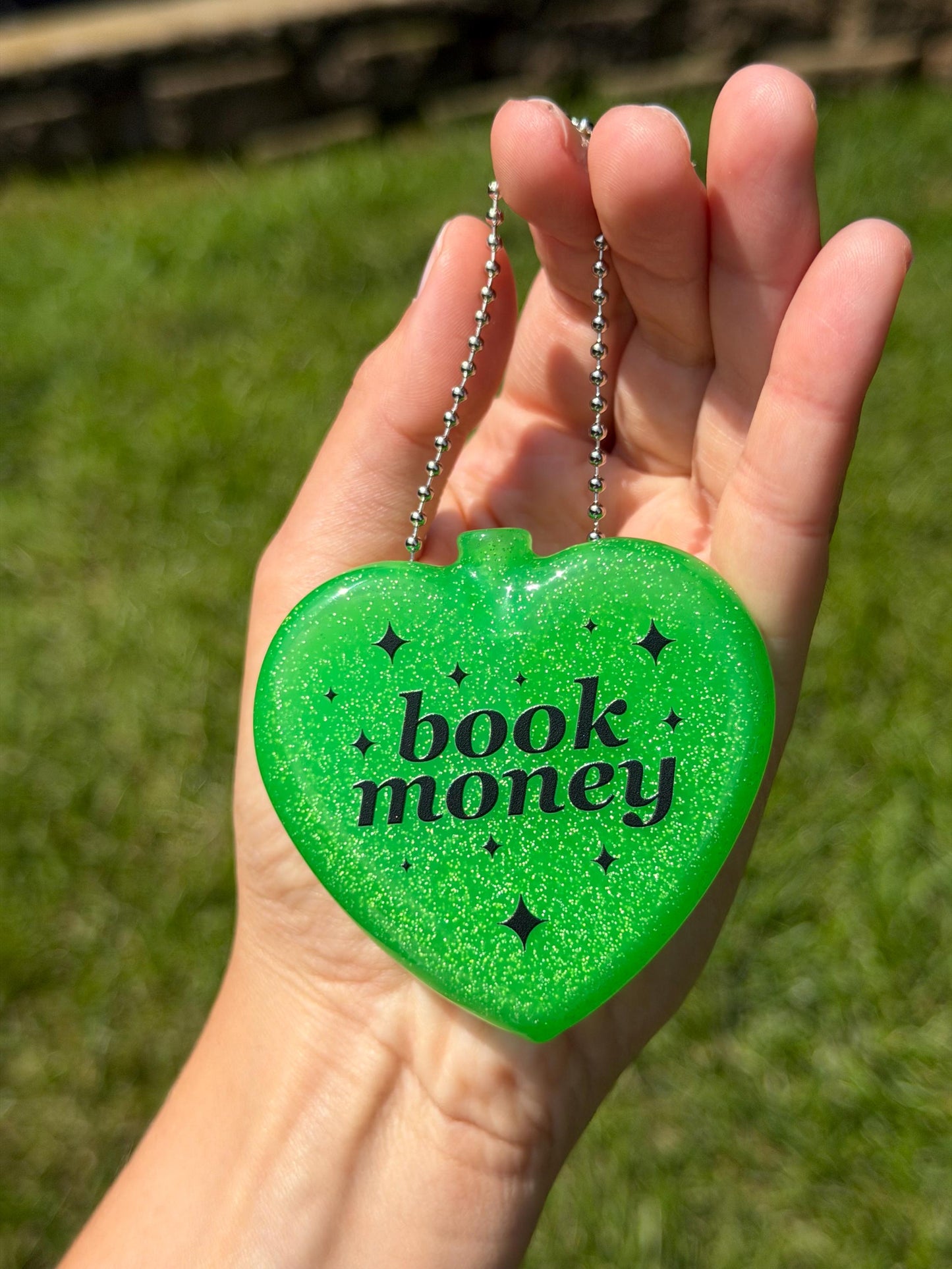 Vintage Heart Coin Purse - Book Money