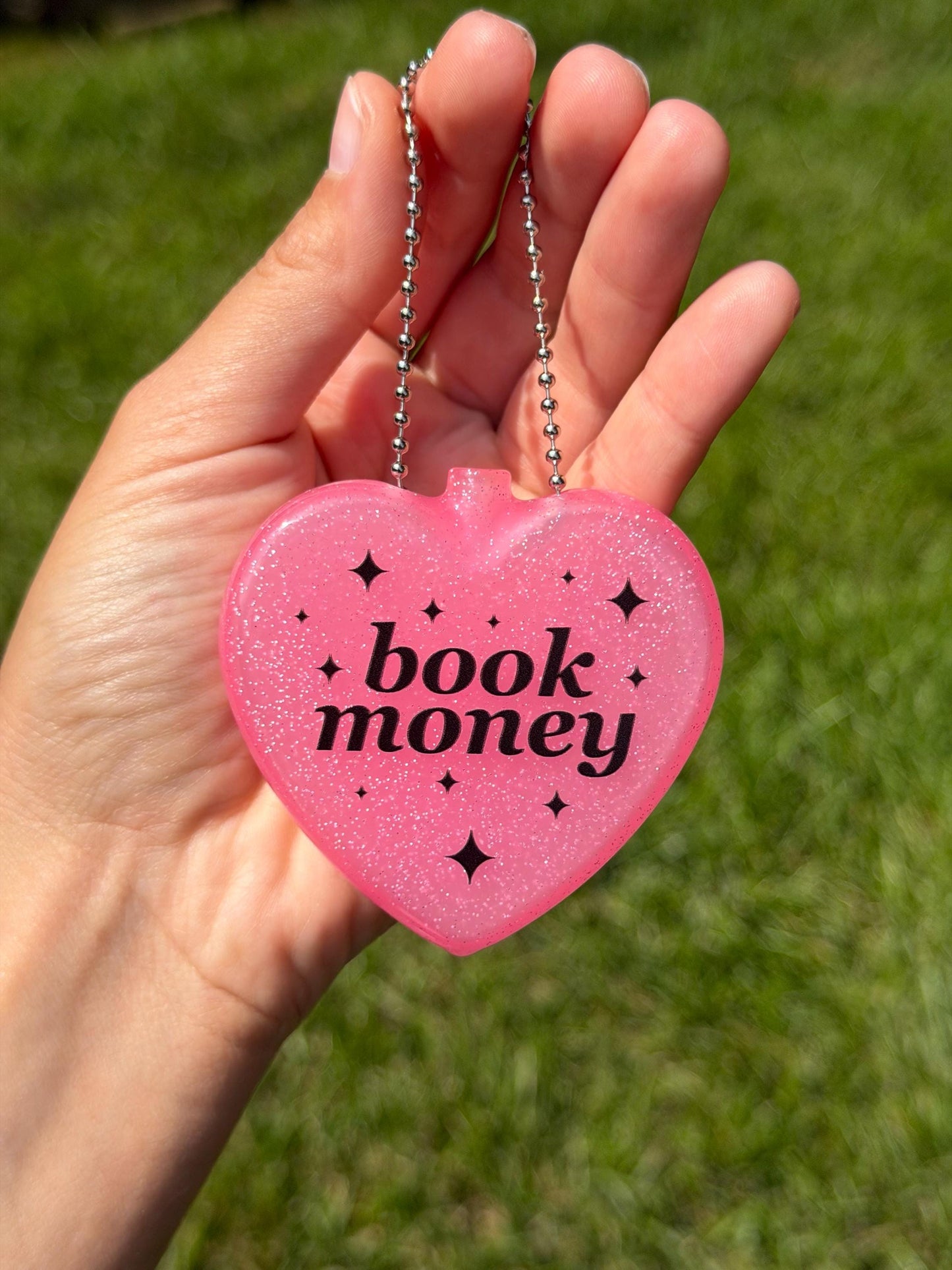 Vintage Heart Coin Purse - Book Money