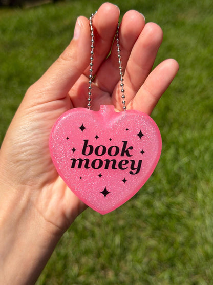 Vintage Heart Coin Purse - Book Money