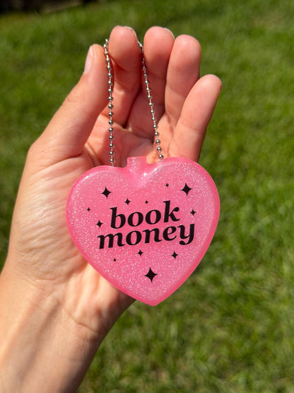 Vintage Heart Coin Purse - Book Money