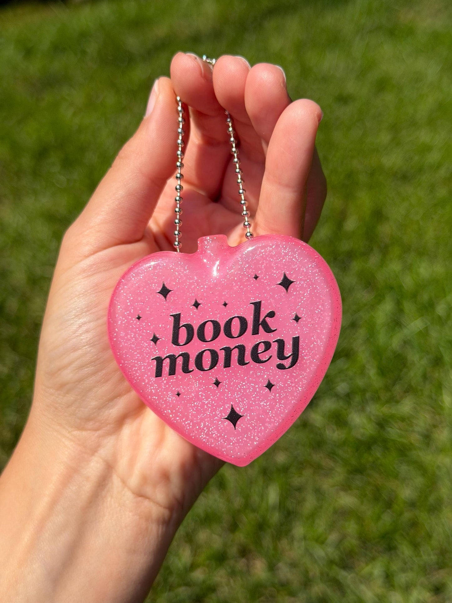 Vintage Heart Coin Purse - Book Money