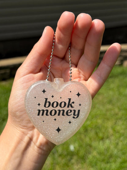 Vintage Heart Coin Purse - Book Money