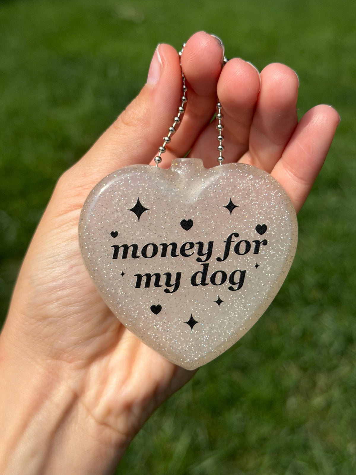 Vintage Heart Coin Purse - Money For My Dog
