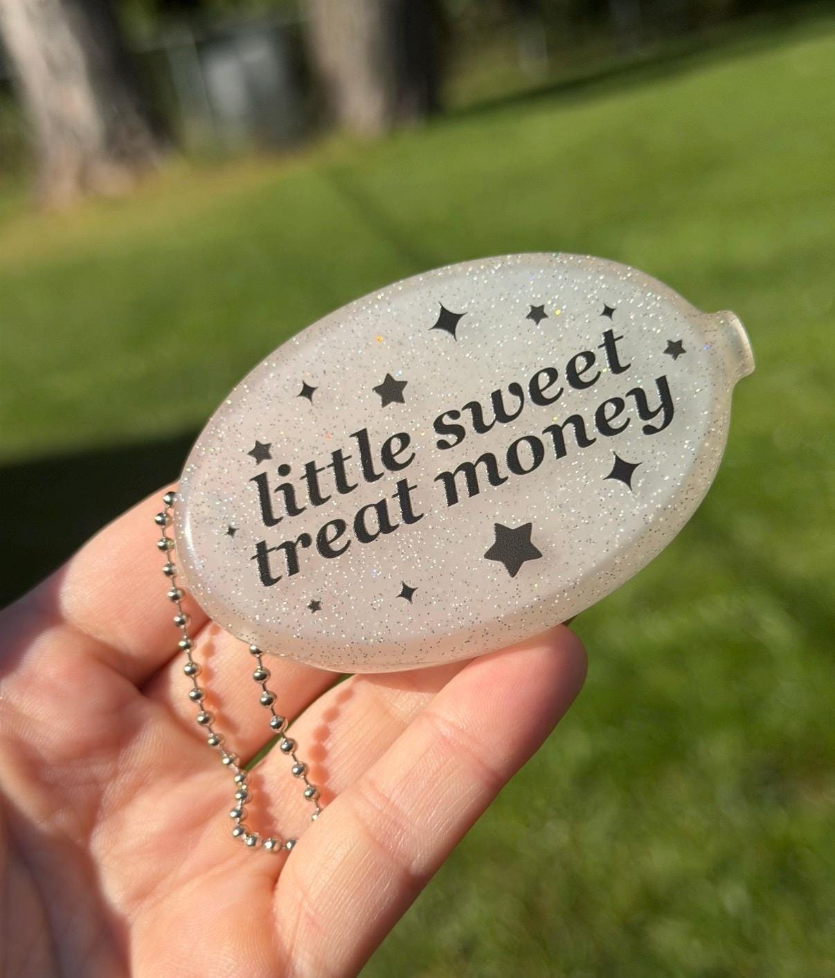 Vintage Oval Coin Purse - Little Sweet Treat Money