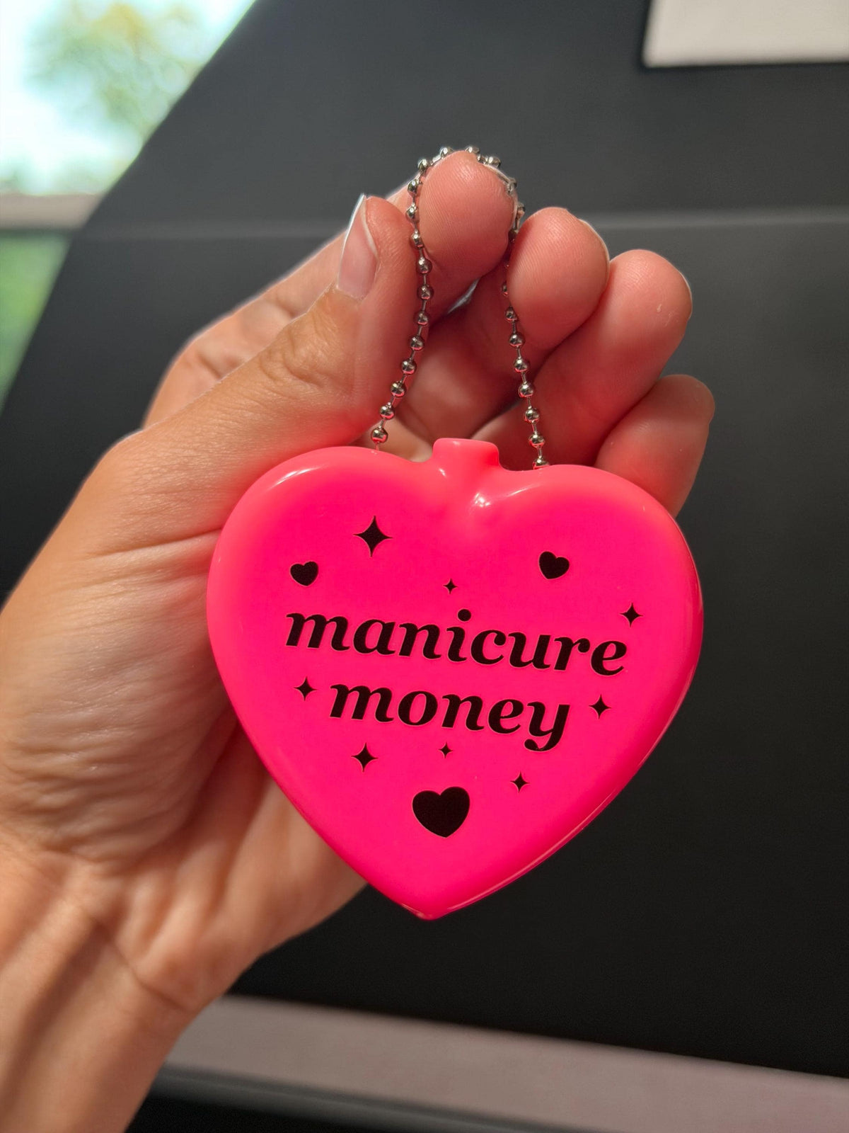 Vintage Heart Coin Purse - Manicure Money (Discolored Defected)