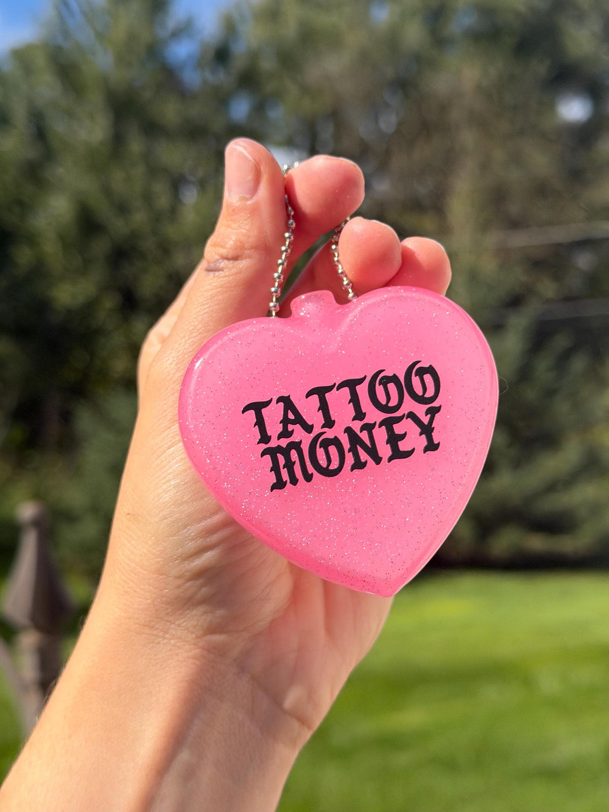 Vintage Heart Coin Purse - Tattoo Money