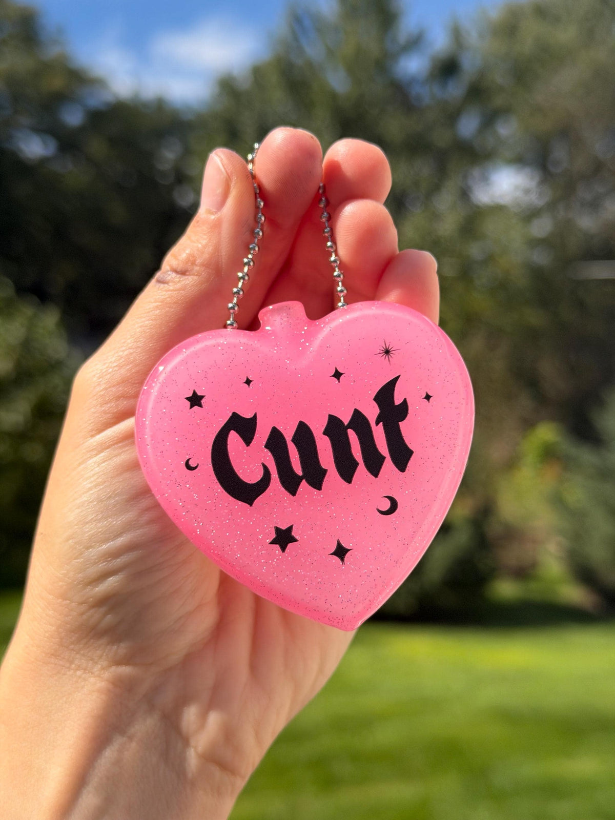 Vintage Heart Coin Purse - Cunt