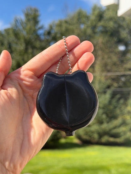 Vintage Cat Coin Purse - Goth Feral