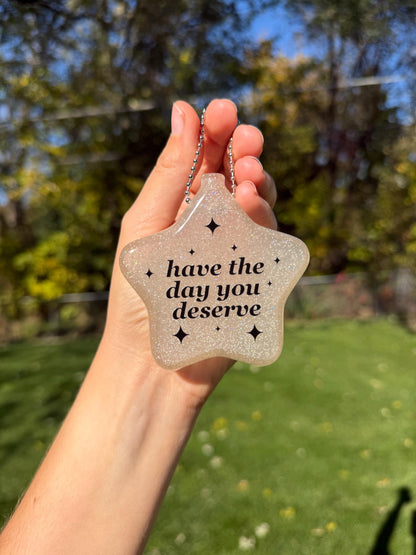 Rubber Star Coin Purse - Have The Day You Deserve