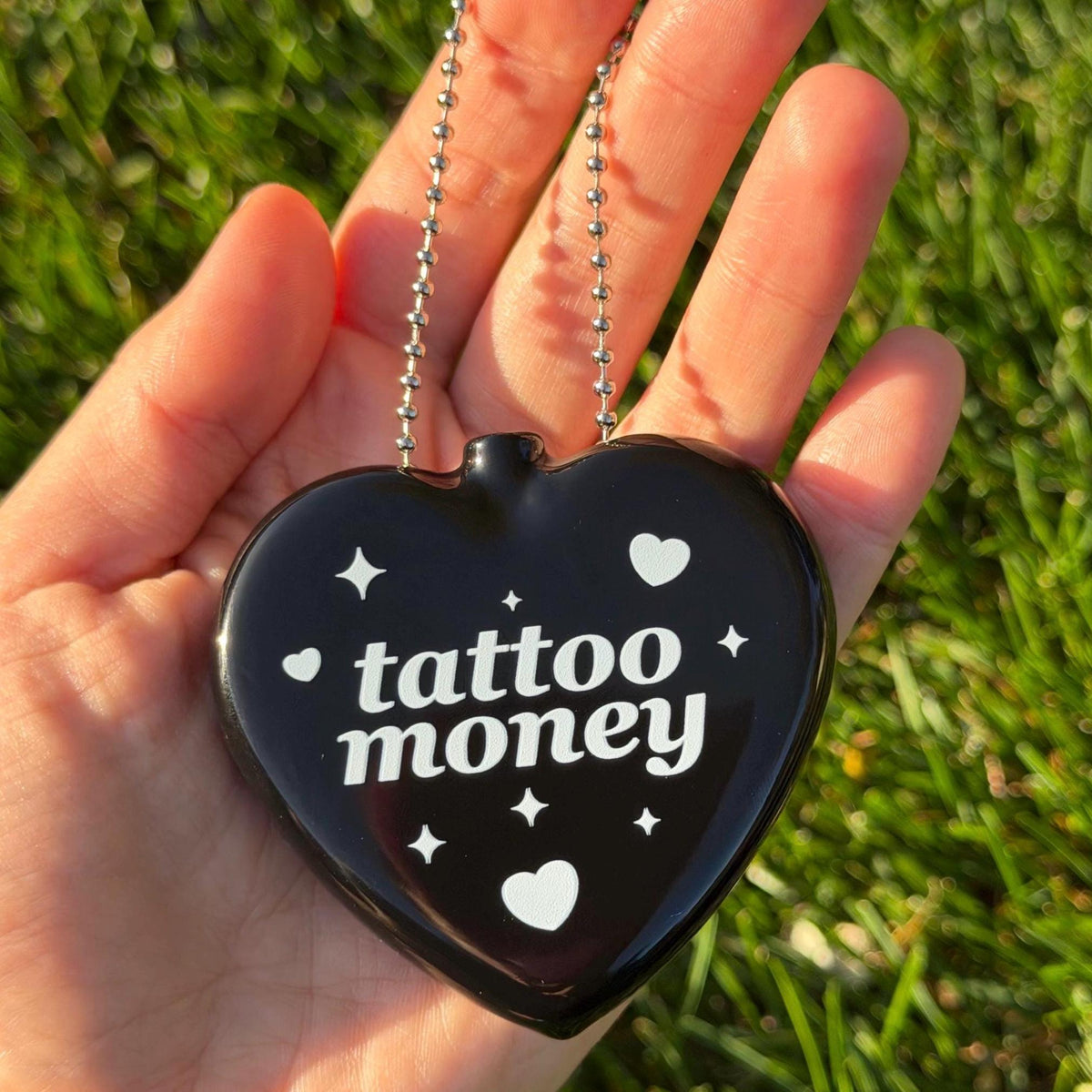 Vintage Heart Coin Purse - Tattoo Money