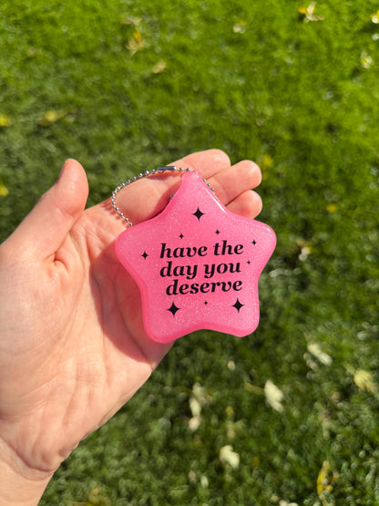 Rubber Star Coin Purse - Have The Day You Deserve
