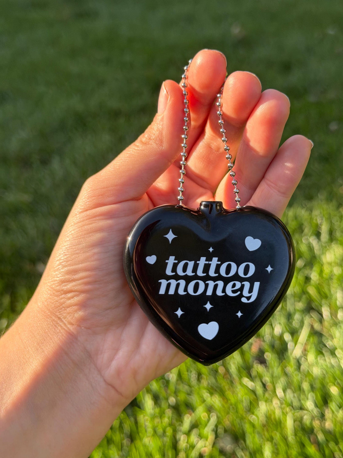 Vintage Heart Coin Purse - Tattoo Money