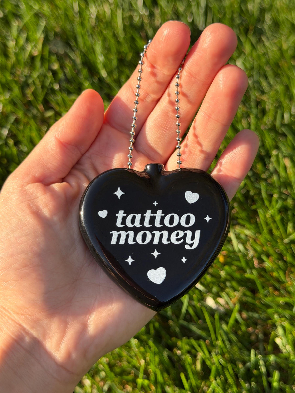 Vintage Heart Coin Purse - Tattoo Money