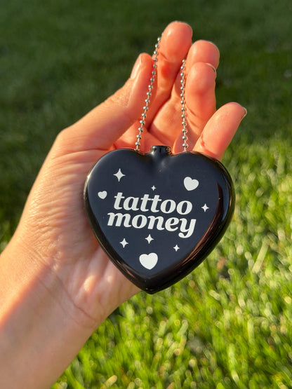 Vintage Heart Coin Purse - Tattoo Money