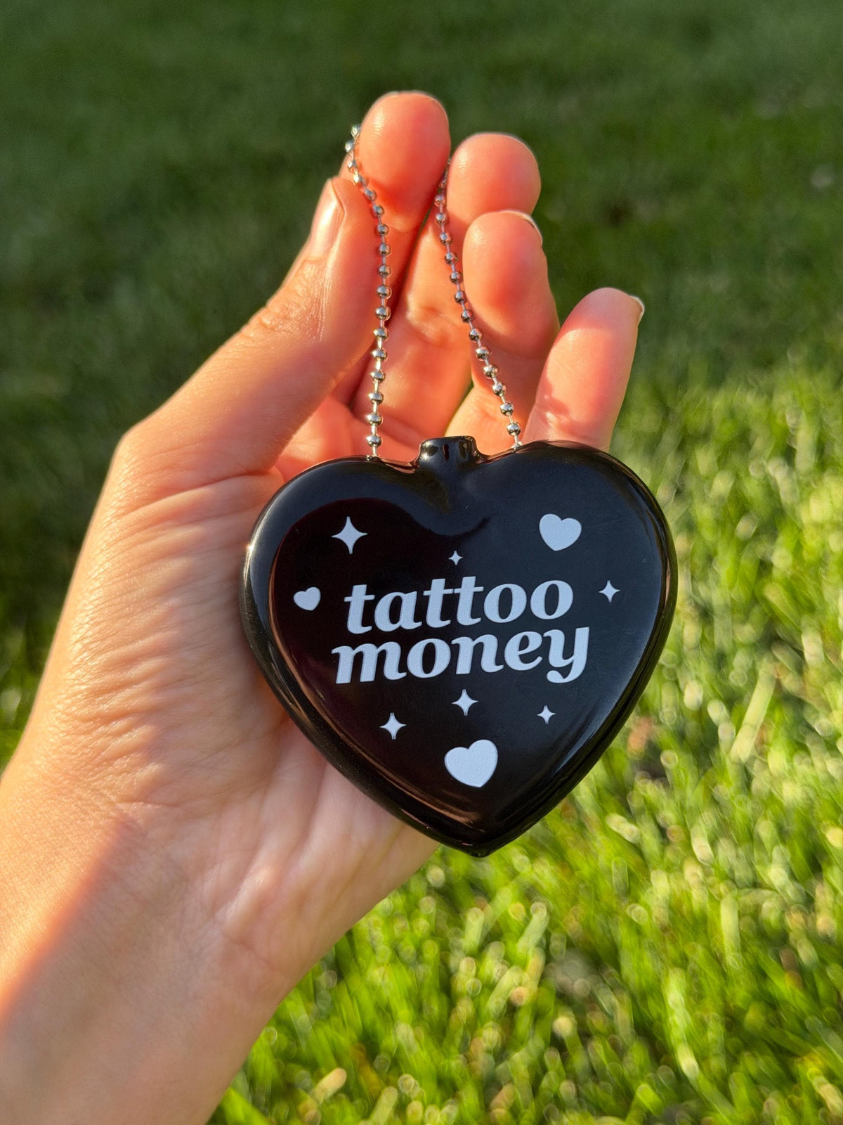 Vintage Heart Coin Purse - Tattoo Money